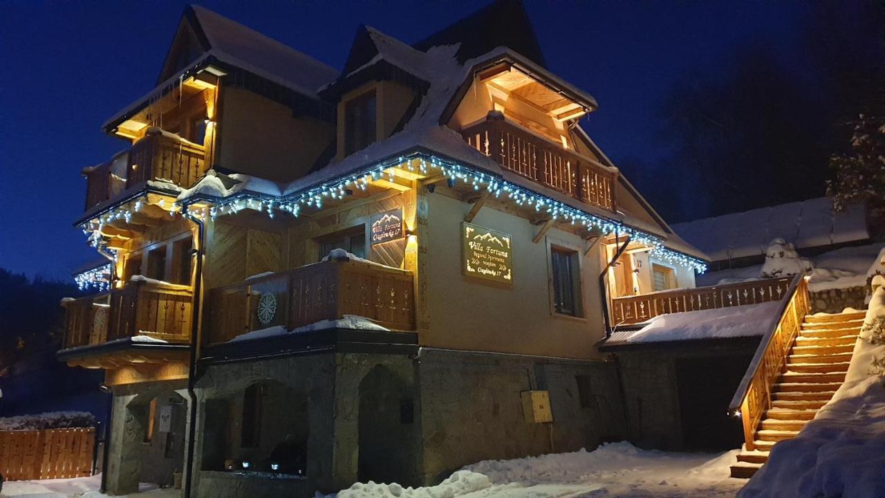 Villa Fortuna - Regionalne Apartamenty & Spa - Sauna, Grill, Jacuzzi Z Widokiem Na Tatry Zakopane Exterior photo